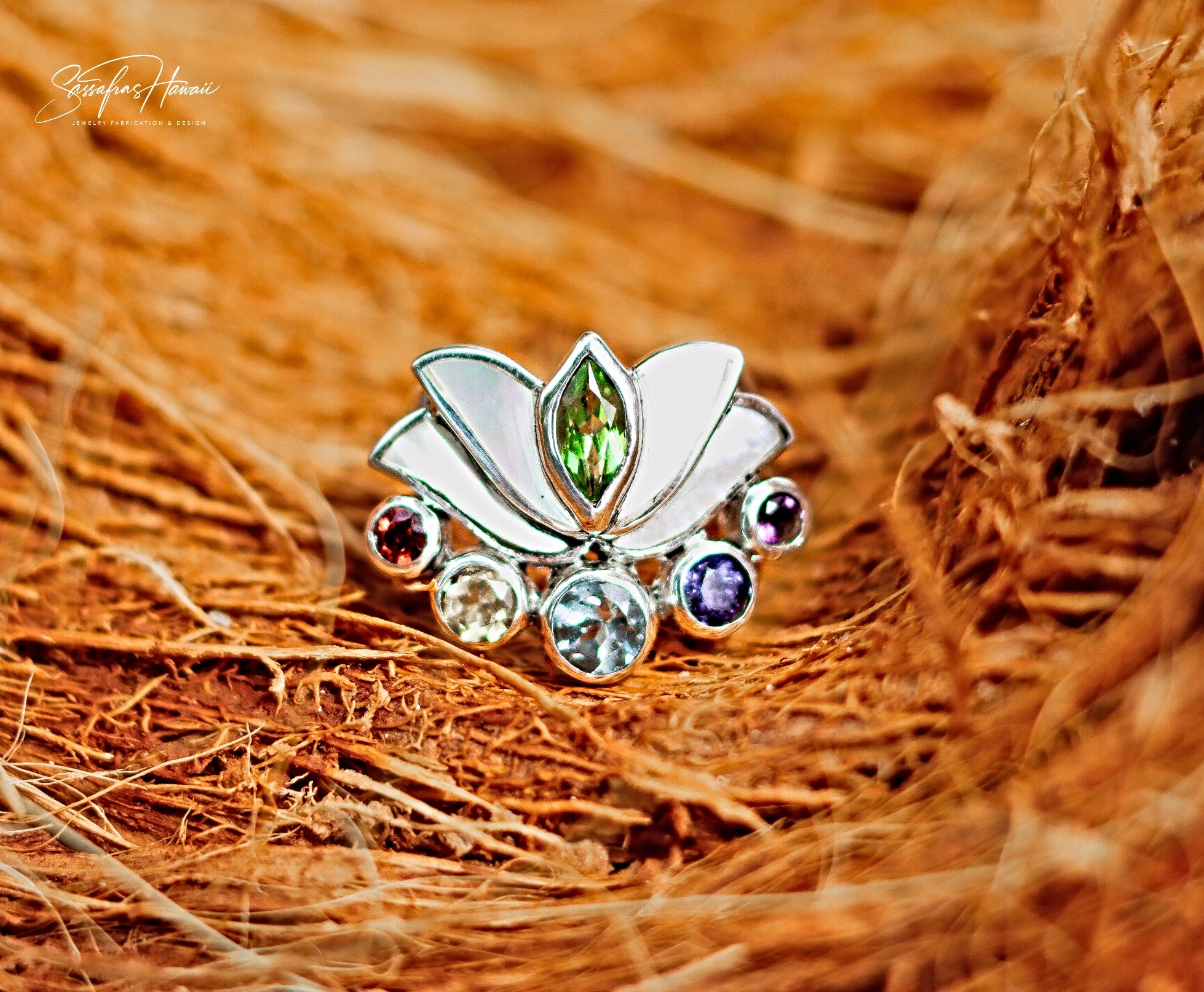 Chakra Lotus Ring